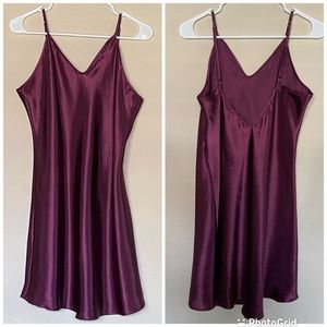 Silky slip dress
